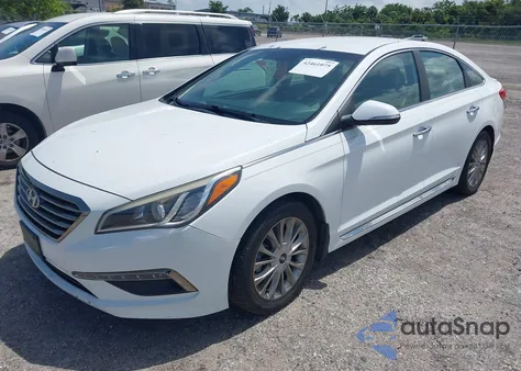2015 Hyundai Sonata Sport/Limited z USA, uszkodzony, nr VIN 5NPE34AF1FH190779